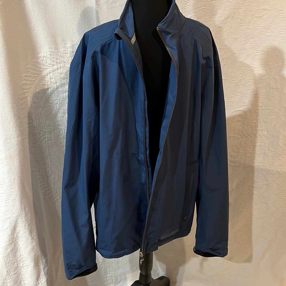 Sunice Blue Men's Waterproof Rain Jacket